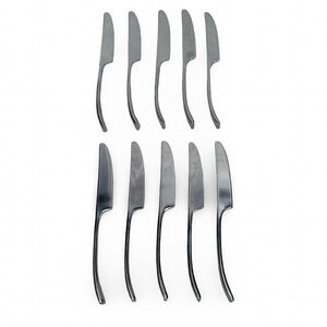 Zwilling J.A. Henckels Dinner Knives 9.5" BellaSera Stainless Steel Lot of 10